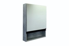 Сomforty Зеркало-шкаф "Эдинбург-60" бетон светлый