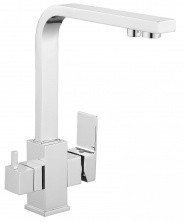 Savol Смеситель для кухни 300мм, матовый хром S-L1807