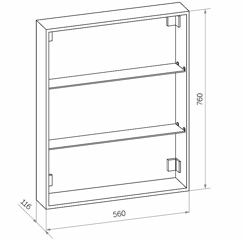 Приобрести continent зеркало шкаф с подсветкой reflex 60х80 см, сенсорный включатель, белое