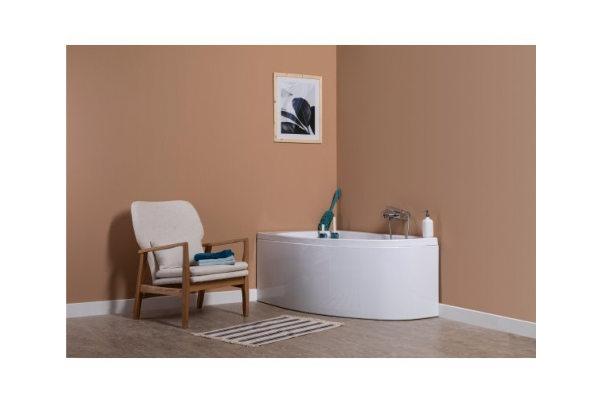 Приобрести aquanet акриловая ванна mia 140x80 см, белая, левая
