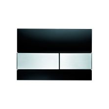 TECE Кнопка смыва Square для инсталляции, черная глянцевая\сатин 9240806