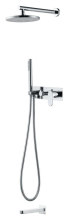 Boheme Душевая система Spectre, встраиваемая, хром 454-2-CR
