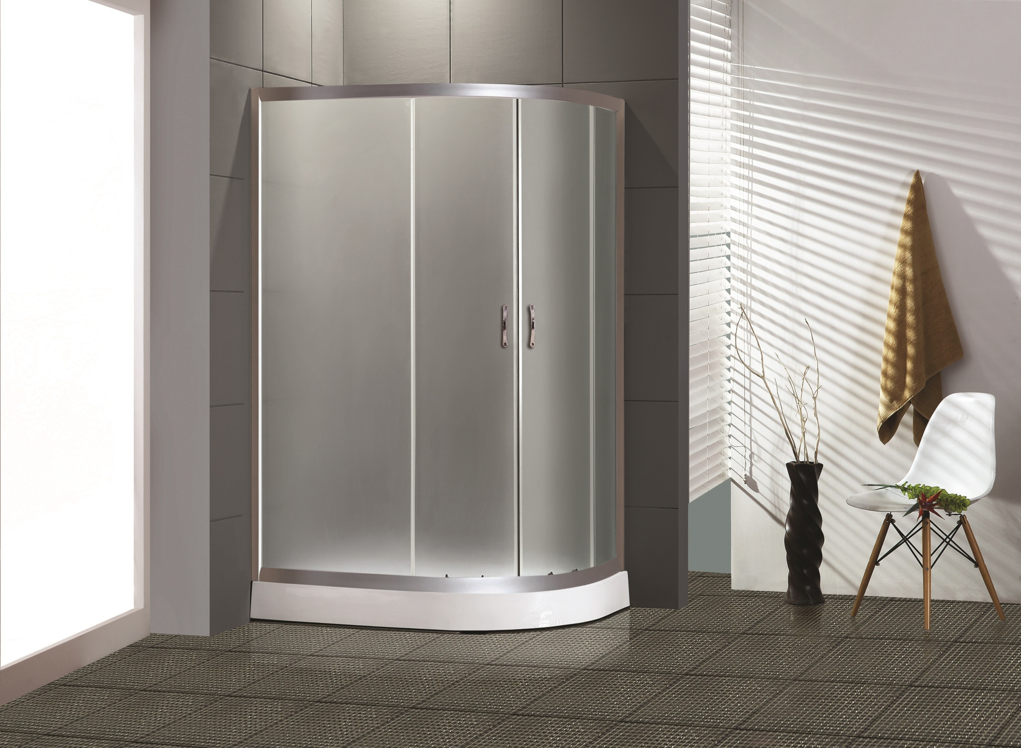 Приобрести loranto душевое ограждение cs-1285 sk low l 100х80х195, поддон 14 см