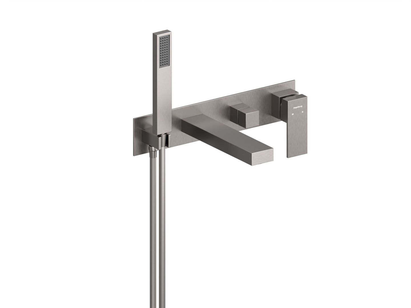 Приобрести hayzburg встраиваемый смеситель для ванны и душа, никель hb-1004bn