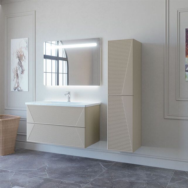 Приобрести caprigo пенал modo terza 35 см, кремовая