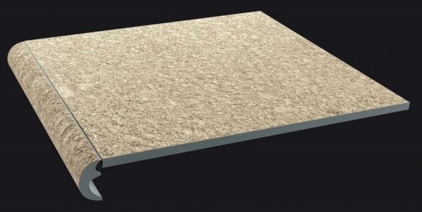 Приобрести ступень coliseumgres cortina беж 30см, фронтальная, натуральная