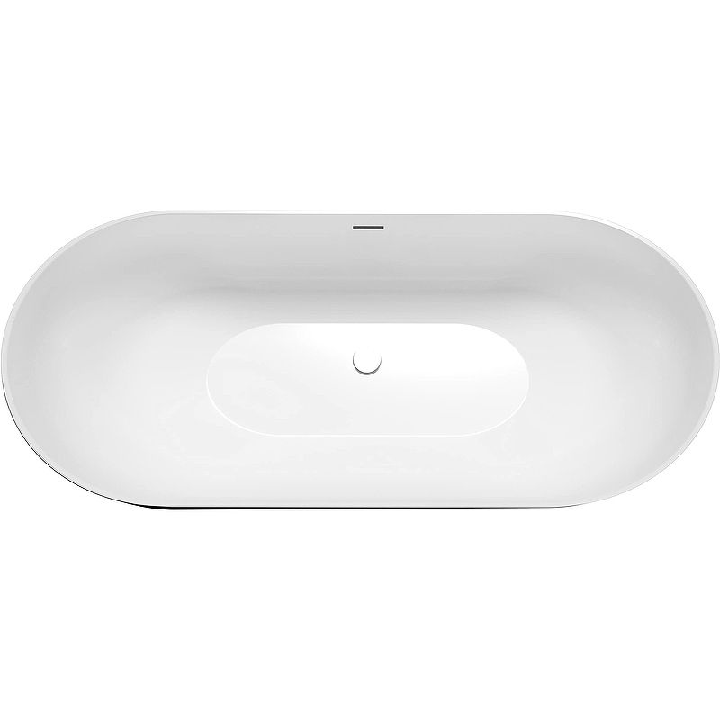 Приобрести grossman отдельностоящая ванна classic 160x80 см, черная матовая gr-2502mb