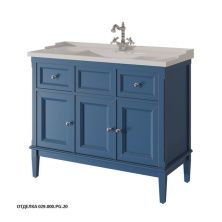 Caprigo Тумба с раковиной JARDIN 100 см, синяя, эмаль