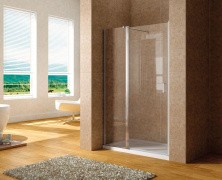 Aquanet Душевая дверь Cinetic AE12-N-120H190U-CT 1200, прозрачное стекло