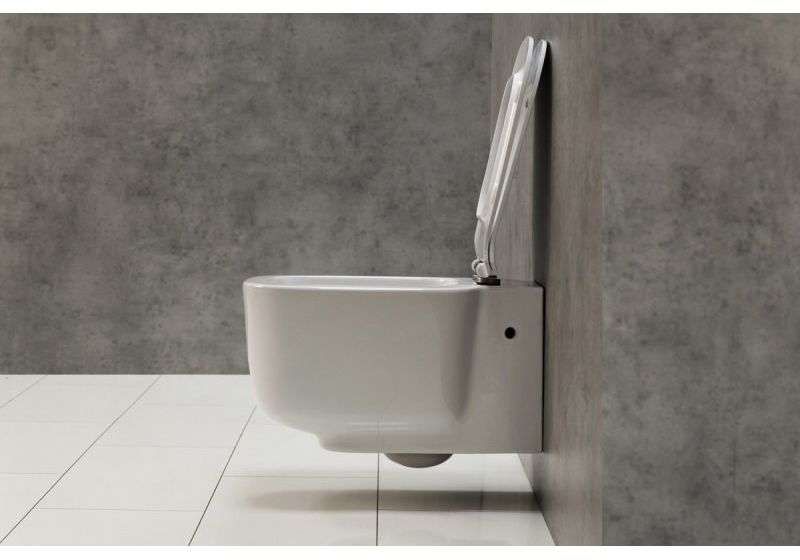 Приобрести унитаз подвесной безободковый belbagno vaso bb127ch