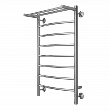 Полотенцесушитель 500х850 мм электрический Terminus Классик с полкой П8, хром 4670078531414