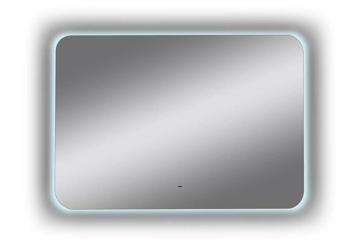 Приобрести continent зеркало с подсветкой burzhe 100х70 см, белое