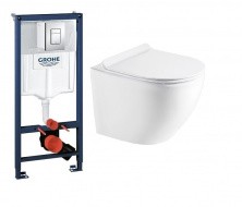 Сет инсталляция Grohe 38772001 Rapid SL 3 в 1 +унитаз Grado AZ-0046 с сиденьем
