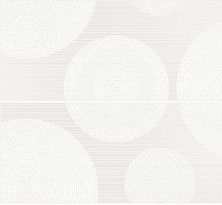 Панно настенное Cersanit Tiffany beige белый 40x44