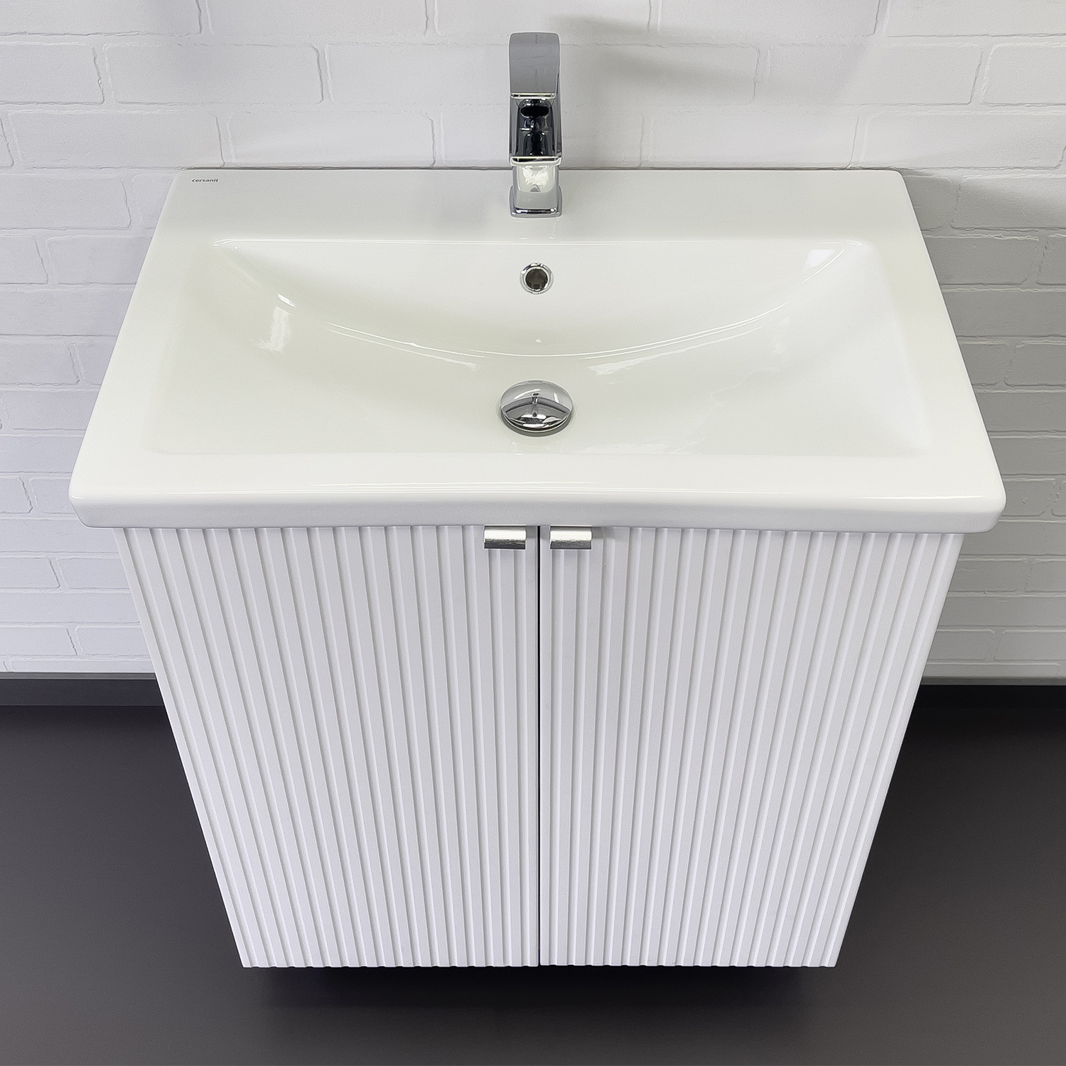 Приобрести сomforty тумба с раковиной лима-70 белый матовый