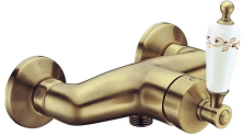 Boheme Смеситель для душа Vogue, бронза\белый 204-PR