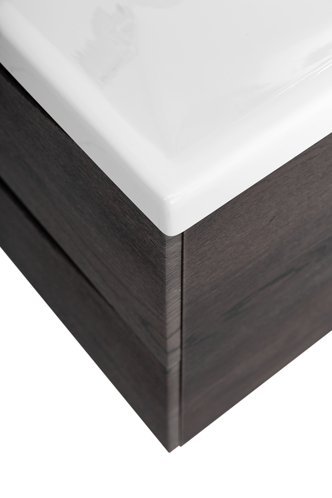 Приобрести belbagno тумба с раковиной marino-cer 120 см, подвесная с ящиками rovere nature grigio, белая раковина