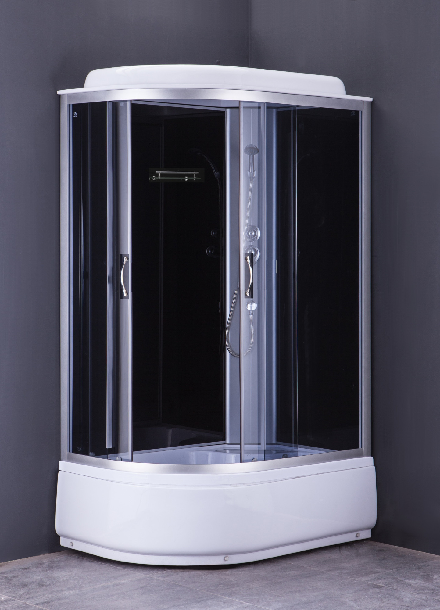 Приобрести loranto душевая кабина 120х80х215, поддон 40 см (cs-66120r g)