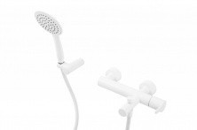 CEZARES Смеситель для душа LEAF, белый матовый LEAF-VD-BIO