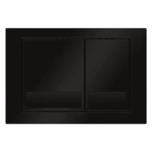 Veconi Кнопка смыва Square, черный VFS001BL