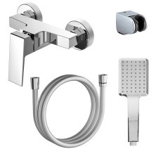 Azario Смеситель для душа Eddie 212мм, хром AZ-WQY338207C