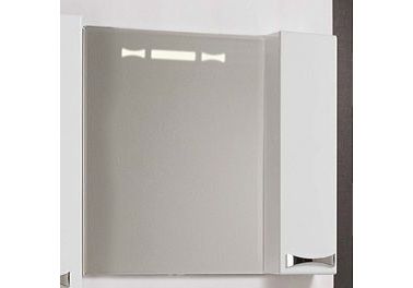 Приобрести зеркало шкаф акватон диор 80 см, правое, цвет белый