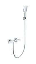Смеситель для душа с термостатом WONZON & WOGHAND Twist, Хром (WW-B2025-A-CR)