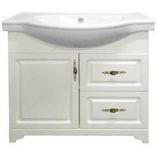 Loranto Тумба напольная с раковиной Janet 80х88 см, Ольха, CS00049870