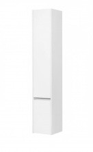 Пенал подвесной Акватон Стоун, белый, левый