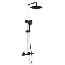 Vincea Душевая стойка Desire, термостат, черный матовый VSFS-1D0TMB