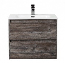 Тумба подвесная с раковиной BelBagno KRAFT-700-2C-SO-PP 70 см, Pino Pasadena