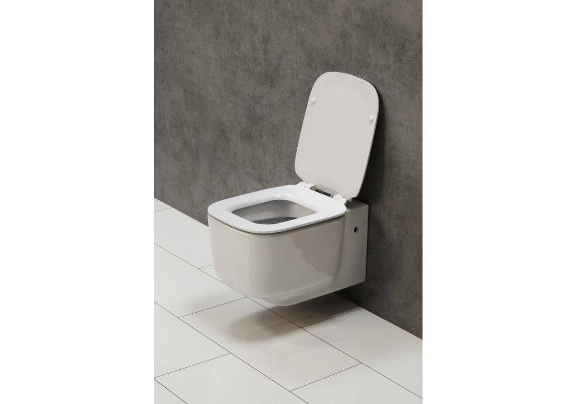 Приобрести унитаз подвесной безободковый belbagno vaso bb127ch