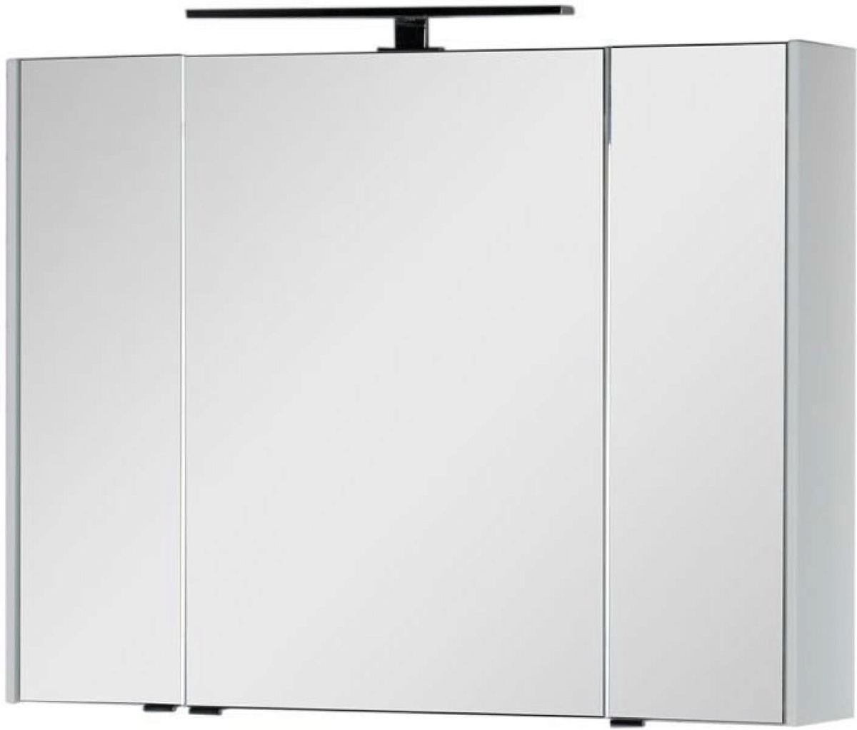 Приобрести aquanet зеркальный шкаф латина 100 см, белый