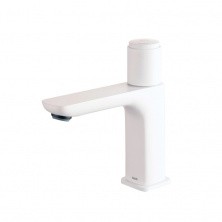 IDDIS Смеситель для раковины Slide Push Control 182мм, белый матовый SLIWTBTi01