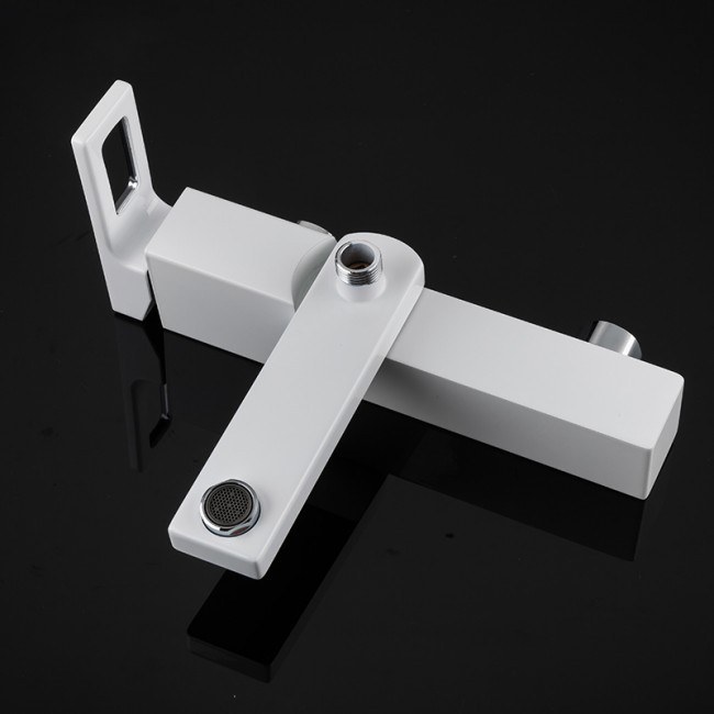 Приобрести gappo смеситель для ванны и душа g3217-8, белый 94950