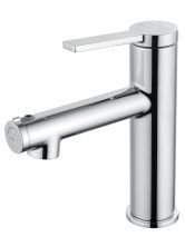 Смеситель для раковины с функцией полоскания WONZON & WOGHAND, Хром (WW-H1017-CR)