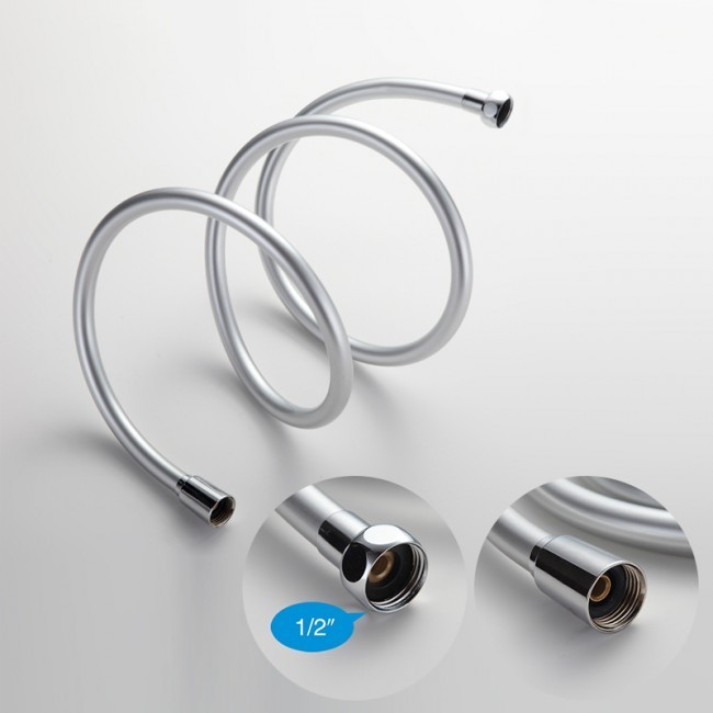 Приобрести gappo душевой шланг g47-1, пвх, усиленный, 100 см, хром 90996