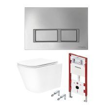 TECE Инсталляция с подвесным унитазом 3в1 Spring V, K401201WCS