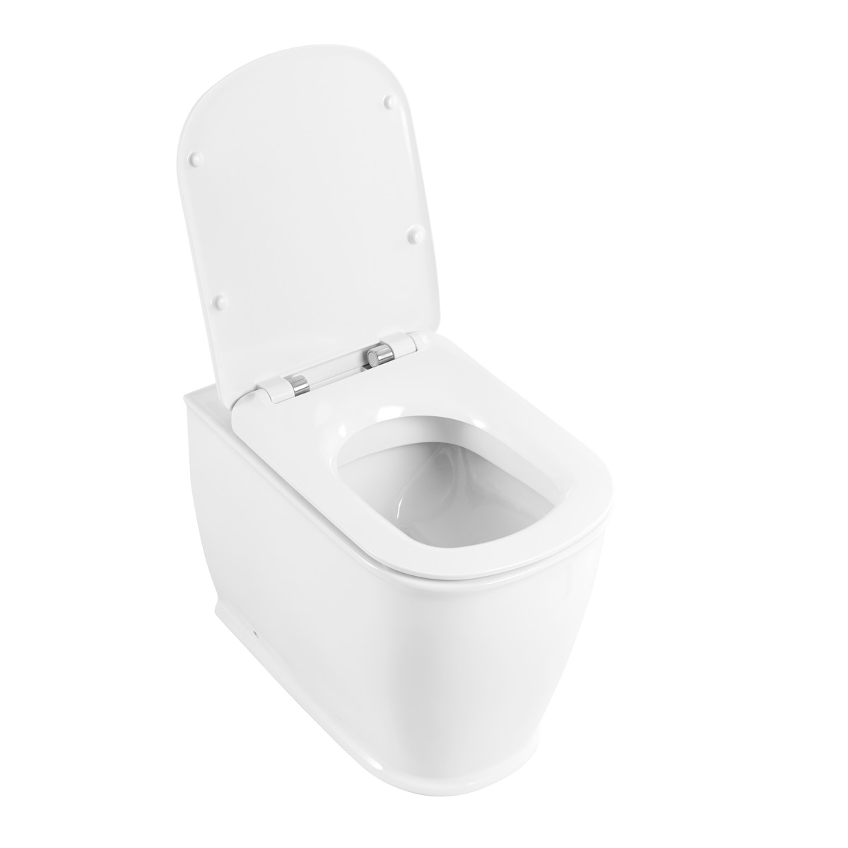 Приобрести belbagno унитаз безободковый приставной prado с сиденьем дюропласт, микролифт, белый bb10150cb/bb10150sc