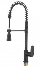 Savol Смеситель для кухни 620мм, гибкий излив, черный матовый S-002802H