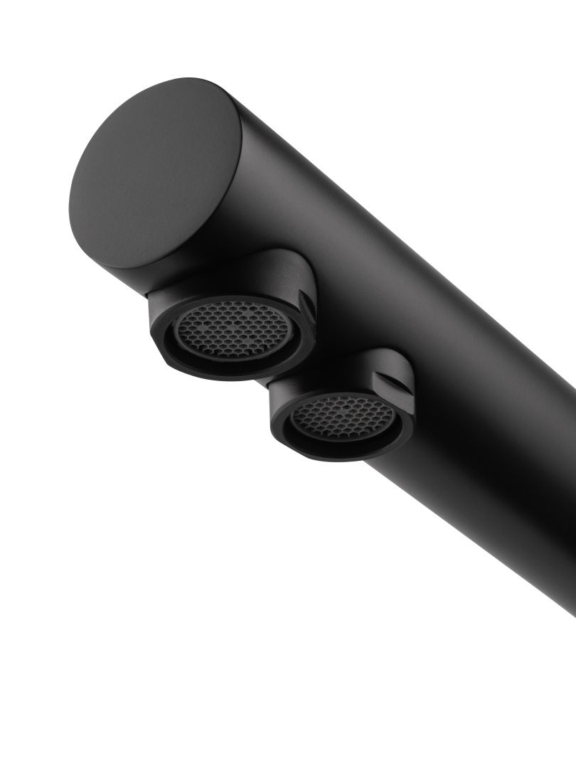 Приобрести смеситель для кухни c подключением фильтра wonzon & woghand, черный матовый (ww-88458005-mb)