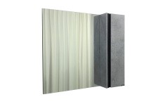 Сomforty Зеркало-шкаф "Эдинбург-90" бетон светлый