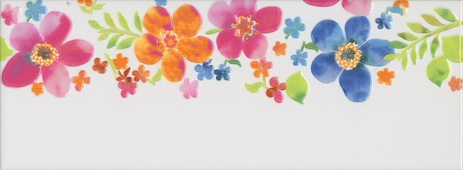 Приобрести декор настенный kerama marazzi венсен dec. цветы 40x15