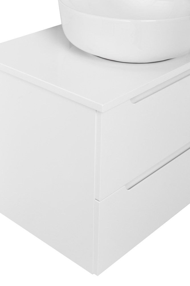 Приобрести belbagno тумба со столешницей etna 120 см, подвесная bianco lucido, раковина слева