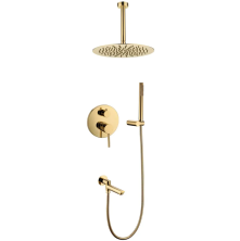 Grocenberg Встраиваемая душевая система, золото GB5099GO-2