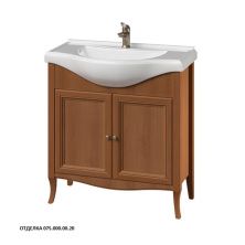 Caprigo Тумба с раковиной LION 80 см, светлое дерево, экошпон 38311 3