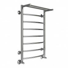 Terminus Полотенцесушитель Классик П8 50х80 см, с полкой, водяной, хром