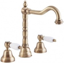 CEZARES Смеситель для раковины FIRST, высокий, бронза FIRST-BLS2-02-Bi