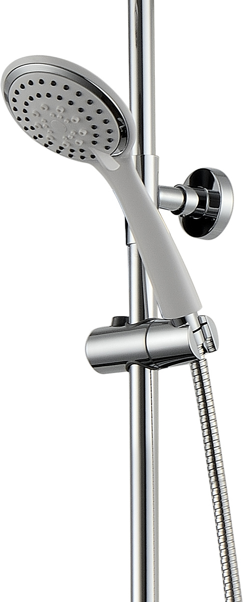 Приобрести aquanet душевая стойка logic 120 см, белый\хром af320-72-r-c