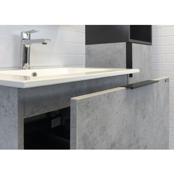 Приобрести сomforty тумба с раковиной "франкфурт-60", светлый бетон